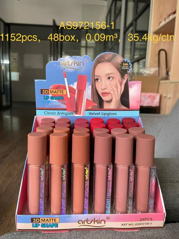 Art Skin 3D Matte Lip Shape Lip Gloss