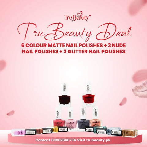 Oscars beauty nails matte color and peel off deal and glitter